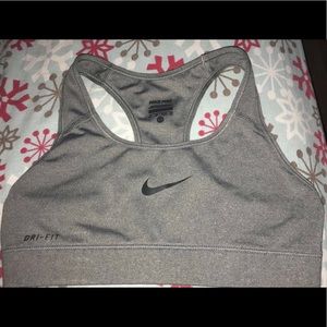 Nike Grey Dry-fit Sport Bra